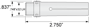 5/8 Gridley Feed Finger 9/16 Round